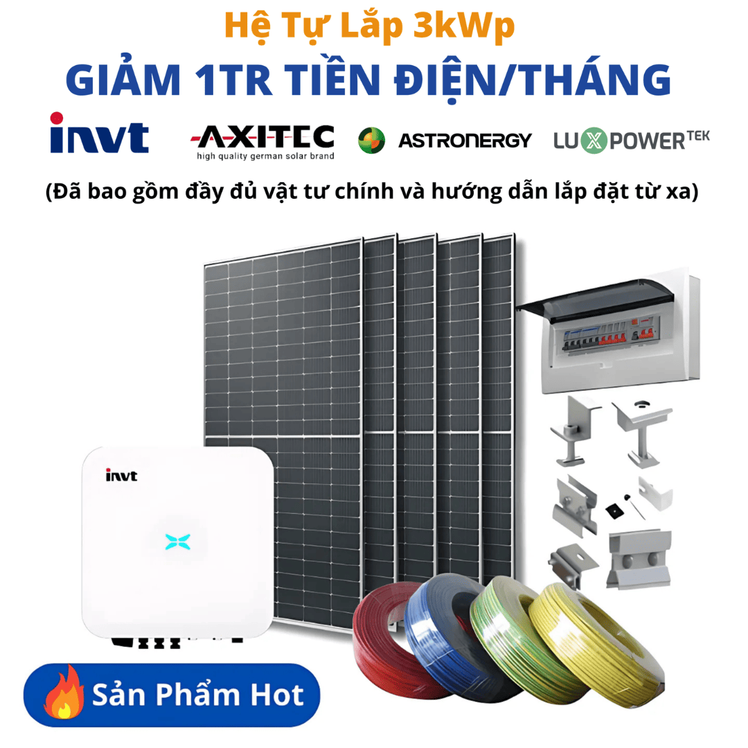 Hệ Tự Lắp 3kWp