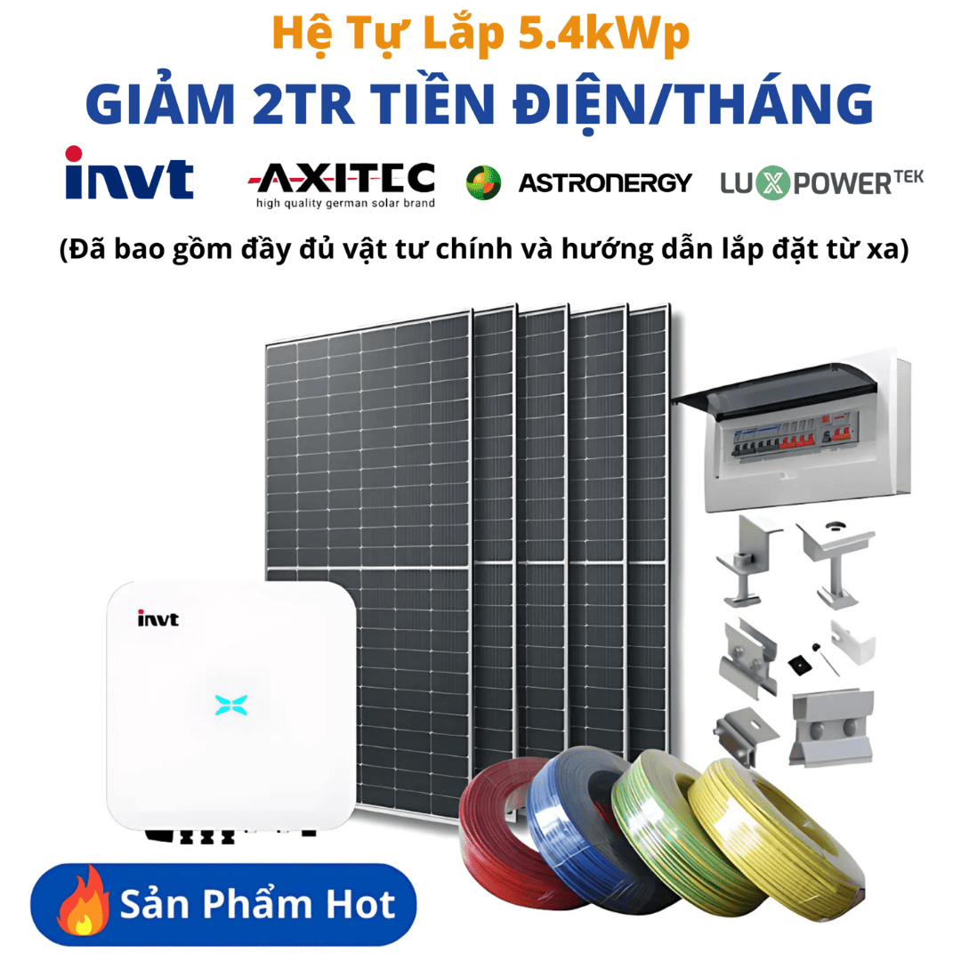 Hệ Tự Lắp 5.4kwp